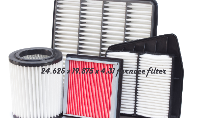 24.625 x 19.875 x 4.31 furnace filter