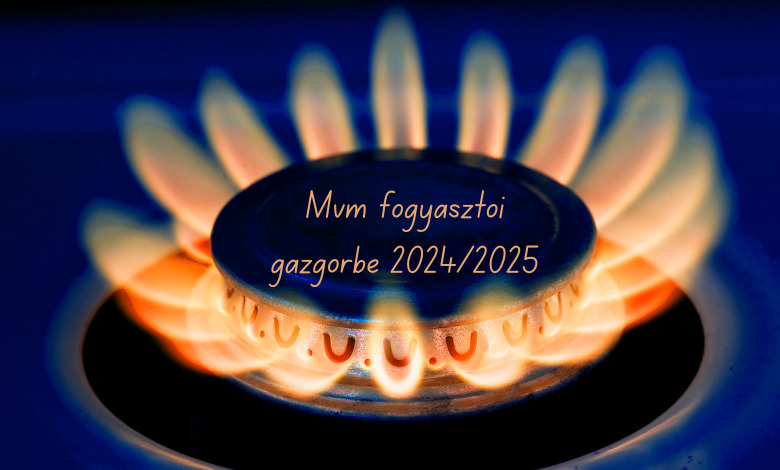 mvm fogyasztói gázgörbe 2024/2025